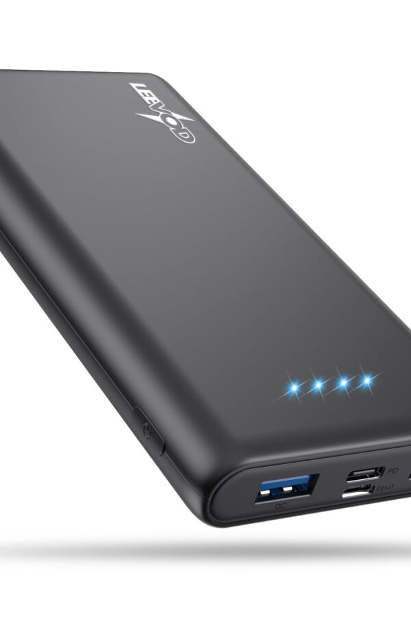 Portable Charger Power Bank 25800mAh Huge Capacity External Battery Pack,Dual Output High Speed Charging Power bank with 4 LED Indicator Compatible With iPhone 15/14/13/12/8,Samsung Android Phone etc