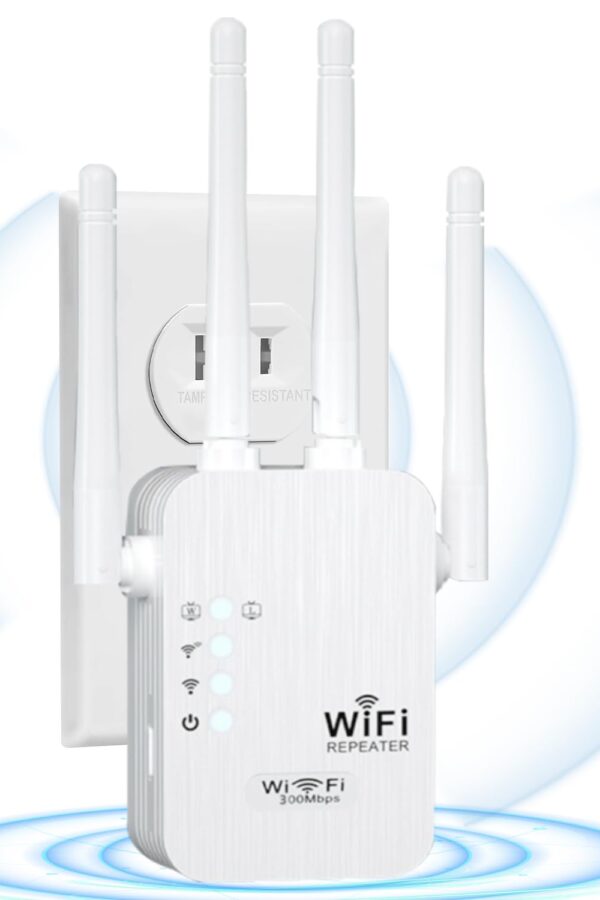 2025 Fastest WiFi Extender, WiFi Repeater, WiFi Booster, Covers Up to 10000 Sq.ft and 60 Devices, Internet Booster - with Ethernet Port, Quick Setup, Home Wireless Signal Booster